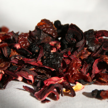 Blackcurrant and Hibiscus Herbal Tea